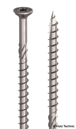 Ergofast 4000109 Träskruv F100, Ø6 mm 6x13 mm, Infästning