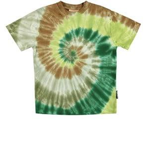 Molo Riley T-shirts Short sleeves Green Swirl 98 cm - Tops - 98 CM - Green