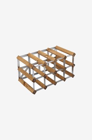 The Swedish Wine Rack Factory - Vinreol 12 flasker montert The Swedish Wine Rack Factory - Brun - Vinstativ - Fra Homeroom