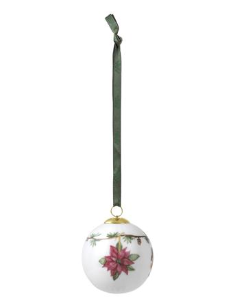 Hammershøi Christmas Kule 2022 Ø6 Cm Hvit M. Deko Home Decoration Christmas Decoration Christmas Baubles & Tree Accessories Multi/mønstret Kähler