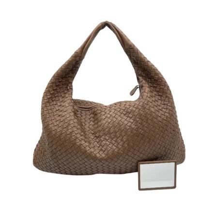 Bottega Veneta Vintage Pre-owned Læder hndtasker Brun, Dame Vintage Tasker, Størrelse: ONE Size