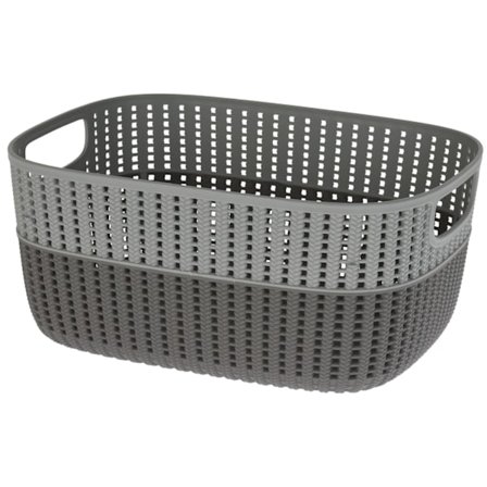 Korg Förvaring Beige Rosa Grå Grön Plast 38x28 cm