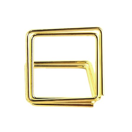 Bordnummer Holder Plasseringskort GULL FIRKANT