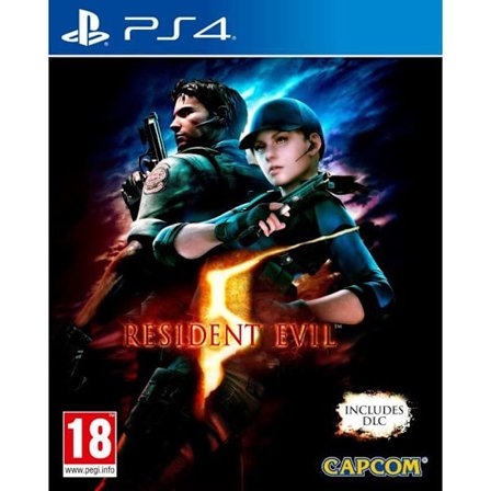 TV-spel - Capcom - Resident Evil 5 Remastered - PS4 - 1-2 spelare - Action