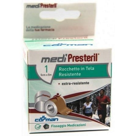 Medipresteril Cerotto In Rocchetto In Tela Resistente 5x500cm
