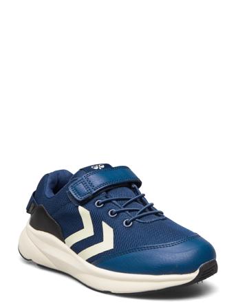 Reach 250 Tex Jr Lave Sneakers Blå Hummel*Betinget Tilbud