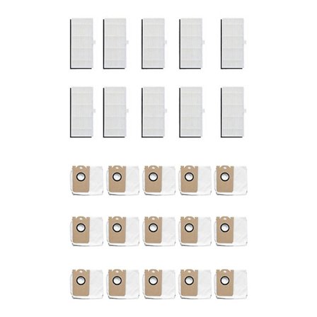 Hepa-filter för M7 Pro & 15 st för M7 Pro M8 Pro Robot läckagesäker dedikerad dammsugare [DB]