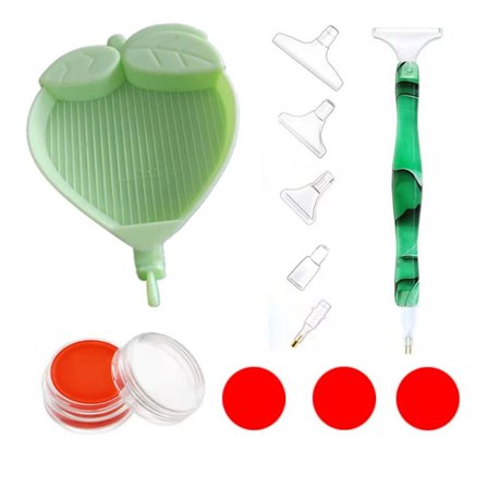 Diamantmalerbakkesæt Diamantmalepen SÆT 4 SÆT 4