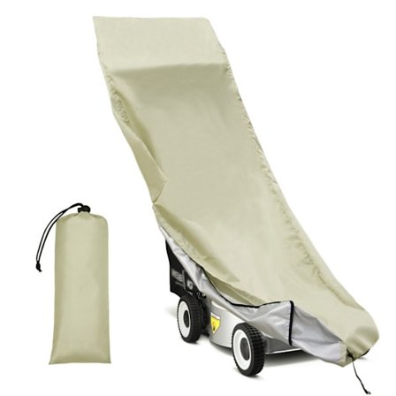 Ruohonleikkurin suojakansi vetoketjulla ja sateensuojalla, pölynkestävä suoja