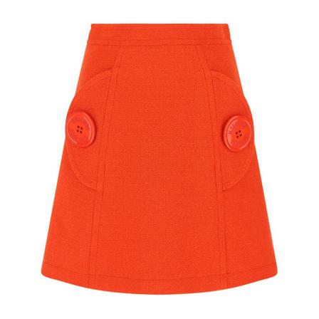 Moschino, Skirts Pomarańczowy, Kobieta, Rozmiar: S
