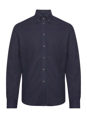 Regular Fit Men Shirt Tops Shirts Casual Navy Bosweel Shirts Est. 1937