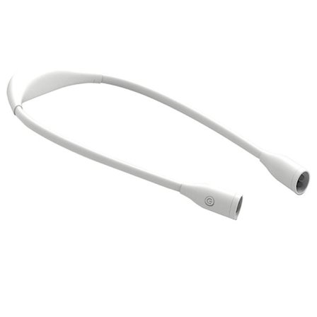 Nakkelampe, 3 farver, 3 lysstyrkeniveauer, bærbar batteridrevet fleksibel USB håndfri lille boglampe LED-lampe