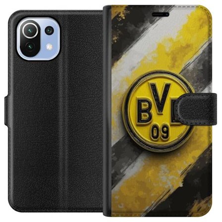 Kompatibel Tegnebogsetui til Xiaomi Xiaomi Mi 11 Lite Farverigt abstrakt puslespillsmønster, der symboliserer fællesskab, mangfoldighed og kreativit