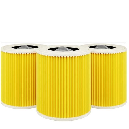 3x suodatinpatruuna Imurin suodatin Kärcher WD3 Premiumille