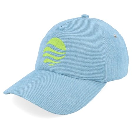 Upfront - Bleu unconstructed Casquette - Blown Semi Soft A-shape Cap Light Blue Dad Cap @ Hatstore
