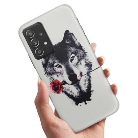 Samsung Galaxy A52/A52s 5G - Kuoret/Suojakuori Susi Ruusu Multicolor