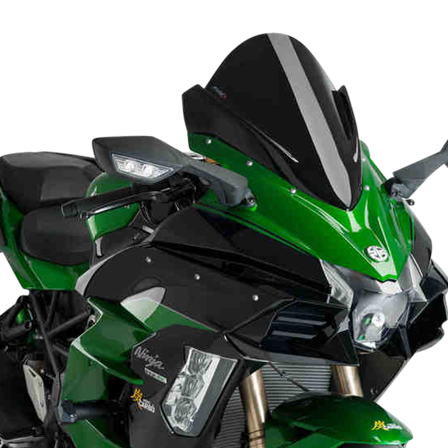 Puig Z-Racing Windscreen - Kawasaki Ninja H2 SX SE 2018-2023
