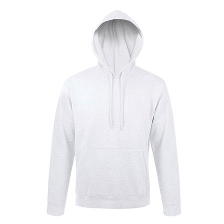 SOLS Snake Unisex Hoodie / Huvtröja XXL Vit