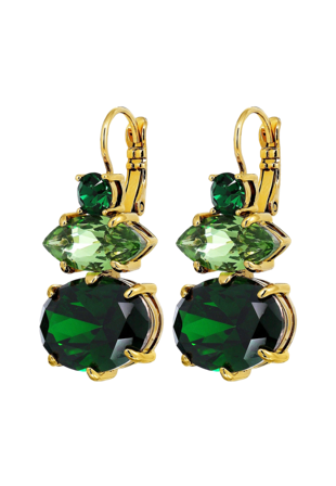 Dyrberg & Kern PARSANA GREEN Örhänge Smycken klockor Dam Grön ONESIZE