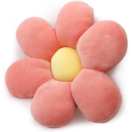Blomsterpude Plys Pude, Kawaii Blomsterformet Pude, Decora