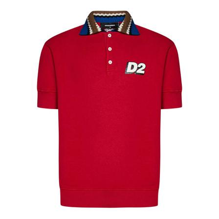 Dsquared2 T-Shirts Rød, Herre Polo
