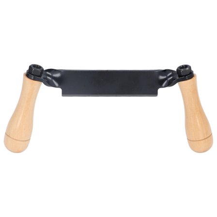 Rak dragkniv Volframstål Trähandtag Rak typ Säkert hållbart dragrakverktyg för timmerstängselstolpe 8 tum