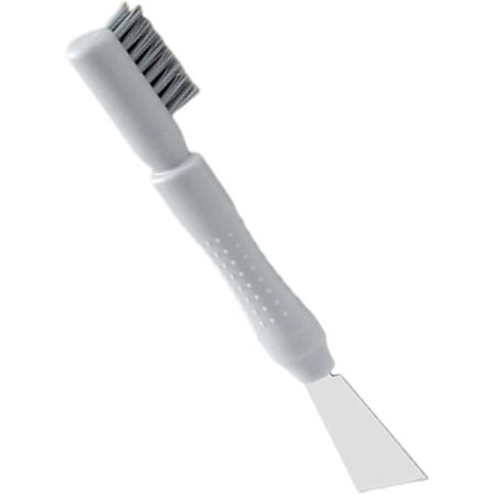 Rengöringsborste för springor, köksborste för springor, tunna rengöringsborstar för springor med skyffel för hushållsbruk