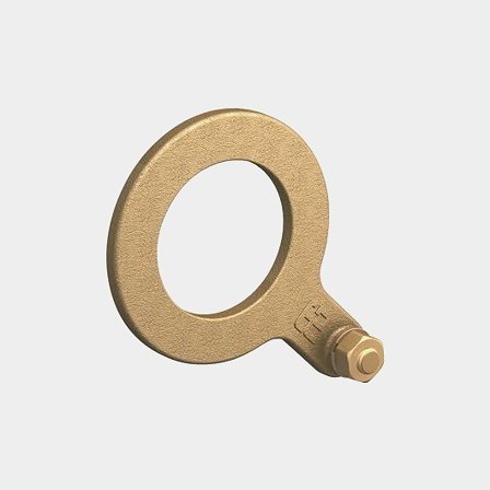 Sluitring voor aardkabel naar dekdoorvoer Guidi Washer With Connection For Cable, messing, geschikt voor 2" G (BSP)