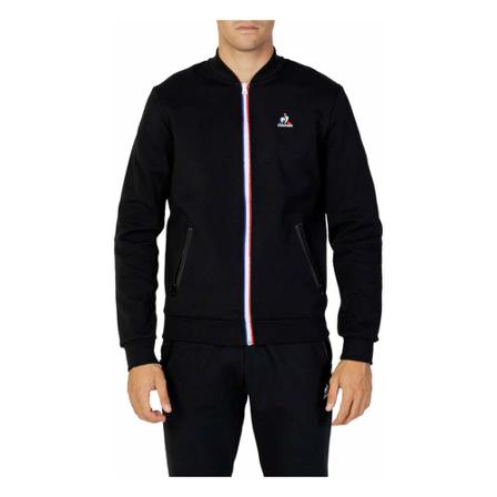 le coq sportif, Zip-throughs Zwart, Heren, Maat:L