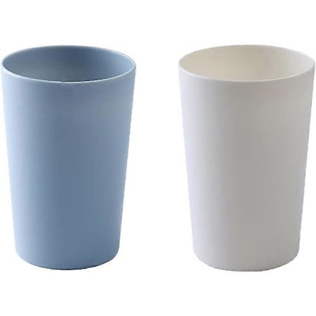 2 stk. Enkel Plastikkrus til Hjemmet, Tandbørsteholder til Par, Stor Kapacitet