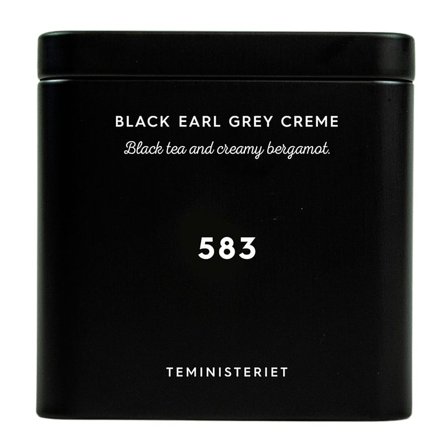Teministeriet Signature Tea Tin 583 Black Earl Grey Creme 100 g, Helse & Madvarer, Te, Øvrig Te