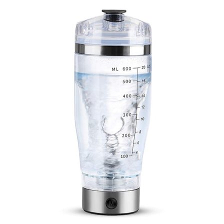 450ML/600ml kannettava sekoittava vesipullo Vortex Tornado Pp Vapaa keittiötarvikkeet Sähköinen automaattinen proteiinisekoitin