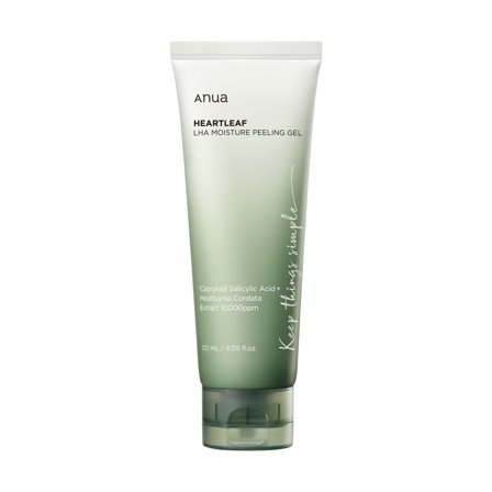 ANUA - Viso HEARTLEAF Lha Moisture Peeling Gel - Scrub viso pelle grassa
