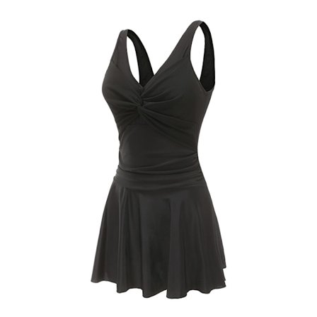 Elegant sort badedragt i ét stykke til kvinder