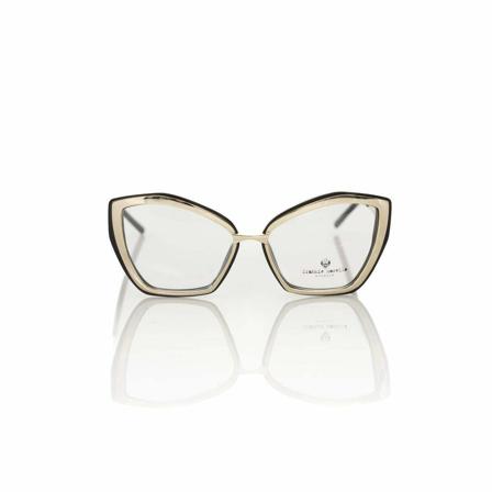 Frankie Morello Bril , Beige , Dames , Maat: ONE Size Accessoires