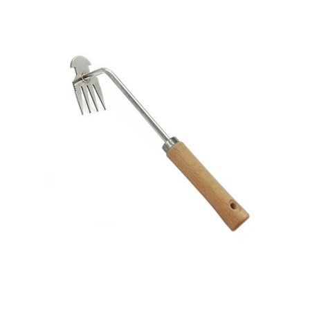 Multifunksjonelt manuelt ugressverktøy husholdningsplantemateriell for hage gårdsplass rund Round