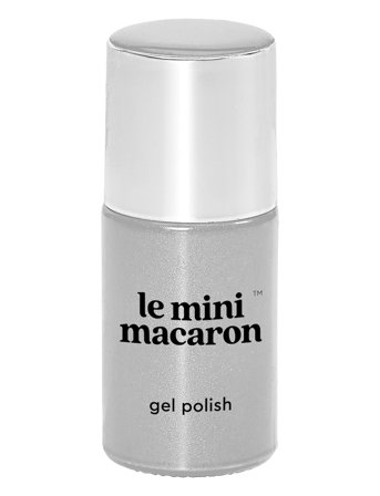 Le Mini Macaron Single Gel Polish, Silver Glow - Grey - 8.5 ML