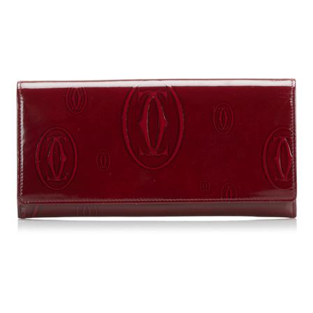 Cartier Vintage Pre-owned Wallets Rød, Dame Vintage Accessories, Størrelse: ONE Size