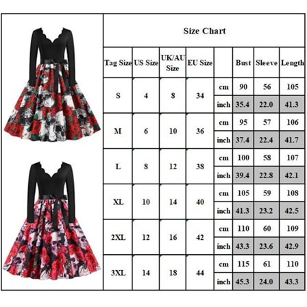 Naisten vintage 1950-luvun Rockabilly Ball Party Swing -mekko