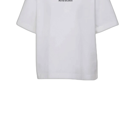 Vit t-shirt från Acne Studios