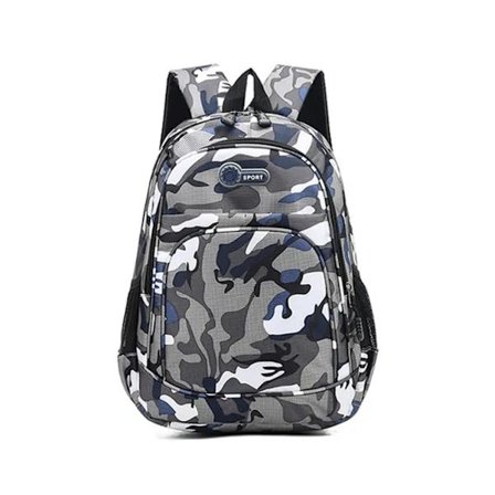 2 Storlekar Kamouflage Vattentäta Skolväskor för Flickor Pojkar Ortopedisk Barnryggsäck Barn Bokväska Mochila Escolar Skolväska