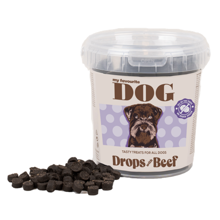 My favourite DOG - Drops med oksekjøtt 500 g - Hund - Hundegodbiter & tyggebein - Belønningsgodbiter for hund - ZOO.no