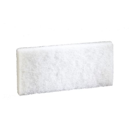 SCOTCH-BRITE Skursvamp, mjuk fiber, flexibel, lätt att skölja av, 254 x 117 mm, vit - Lyreco - Städ och hygien - Städredskap - Svampar och skurblock