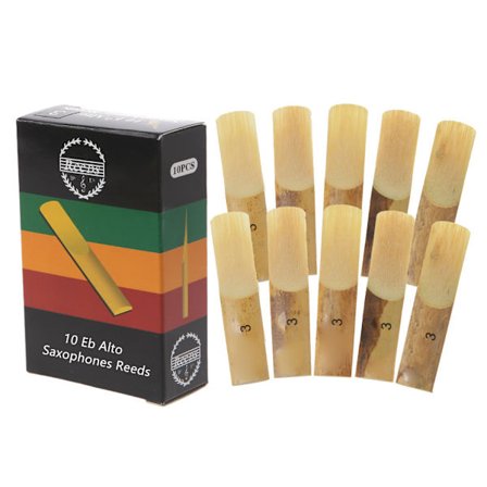 10-pack Eb Altsaxofon Saxofonrör Styrka 1.5 2.0 2.5 3.0 3.5 4.0 Saxofonrör Blåsinstrumentdelar Tillbehör