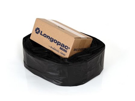 LONGOPAC Kassett Mini 60m svart - Lyreco - Städ och hygien - Påsar och säckar - Kassett - Longopac