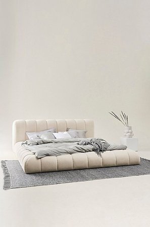 Jotex - Sengeramme 180 Cm Offwhite - DERMY - Køb Sengerammer hos Jotex