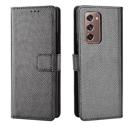 Kompatibel med Samsung Galaxy Z Fold 2 Case , Kickstand Korthållare Cover Magnetisk case För Samsung Galaxy Z Fold 2
