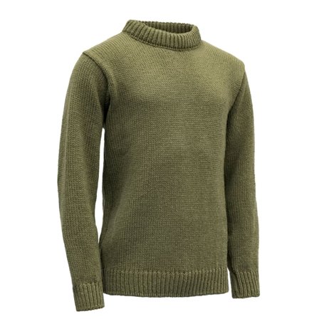 Devold Nansen Man Sweater Crew Neck Men long-sleeved sweaters Green L