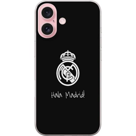 Kompatibelt Mobildeksel til Apple iPhone 16 Real Madrid
