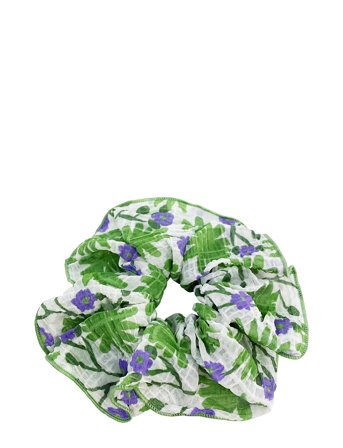 Estate Scrunchy Green Accessories Hair Accessories Scrunchies Green Pipol's Bazaar